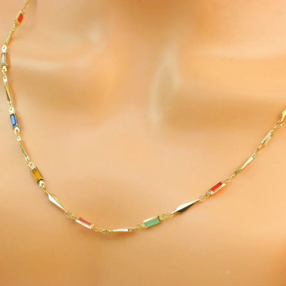 "New Beautiful Design Necklace Chain for Women/Girls, Gift, N601 - Picture 7 of 10